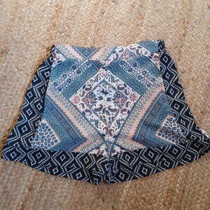 Cute boho high rise shorts